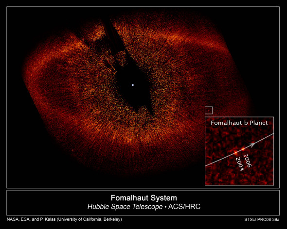 科学家模拟出外星人眼中太阳系模样